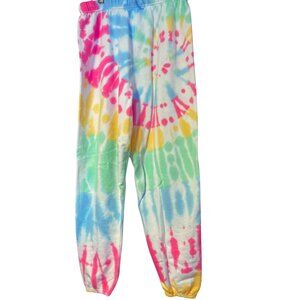 New Spiral Tie Dyed Premium Fleece Sweatpants Sizes M-2XL Hand Dyed USA Unisex